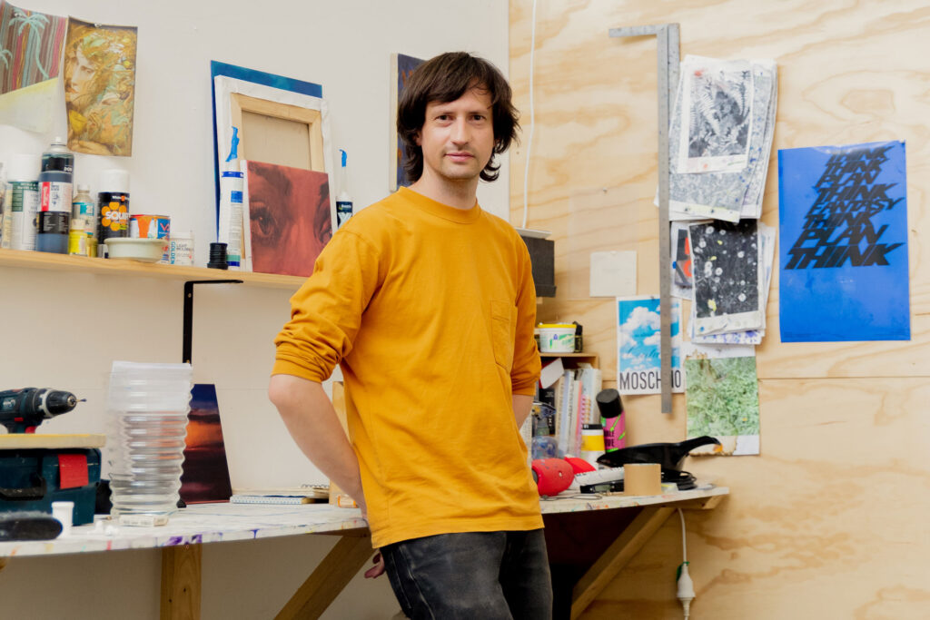 Dane Rhett WATCH | Dane Lovett On Crafting Illusions With Paint - Melbourne Art Fair
