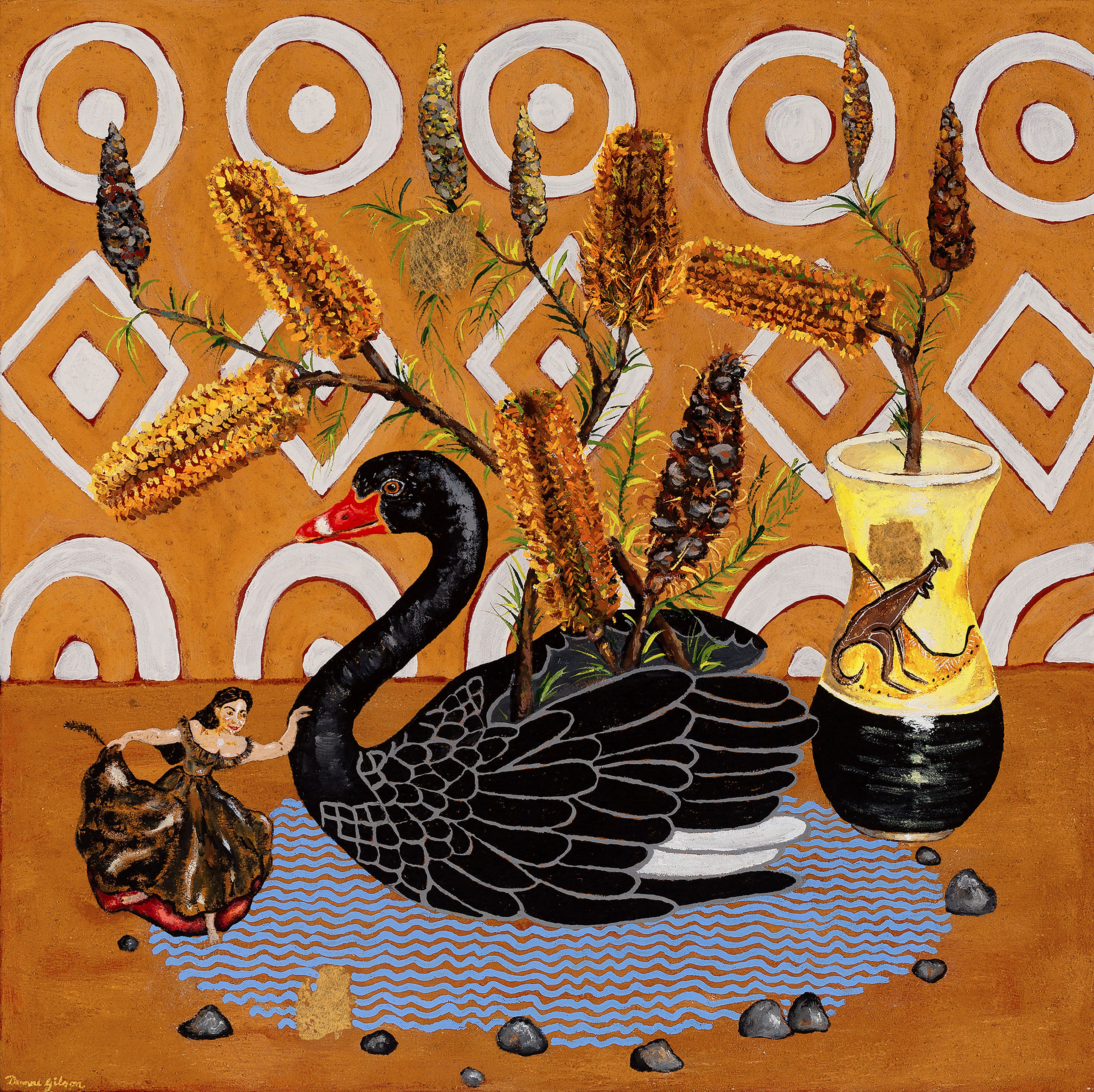 https://melbourneartfair.com.au/wp-content/uploads/2025/01/Deanne-Gilson-Kunuwarra-Ngarrimili-Me-Dancing-the-Black-Swan-Dance-at-Murrup-Laarr-our-stone-circle-gathering-place-2022_Photo-by-Andrew-Wilson.jpg